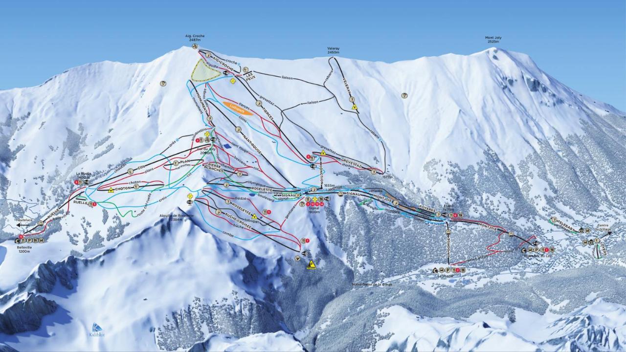 Ferienwohnung Le Bionnassay Les Contamines-Montjoie Exterior foto